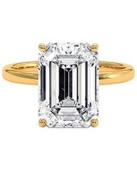 Lab Grown Diamonds - 14K 4.00 Ct. Tw. Lab-Grown Diamond Solitaire Ring - Lyst
