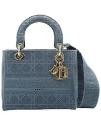 Dior - Denim Shoulder Bag (authentic Pre-loved) - Lyst