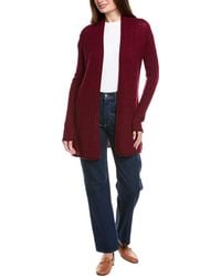 Hannah Rose - Breezy Cable Wool & Cashmere-Blend Duster - Lyst