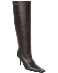 Acne Studios - Leather Knee-High Boot - Lyst