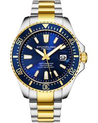 Stuhrling Original Aquadiver Watch - Metallic