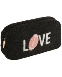 Shiraleah - Love Sherpa Zip Pouch - Lyst