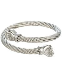 Eye Candy LA - The Bold Collection Titanium Fist Bump Bracelet - Lyst