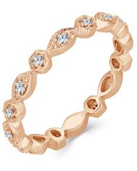 Sabrina Designs - 14k Rose Gold 0.24 Ct. Tw. Diamond Ring - Lyst