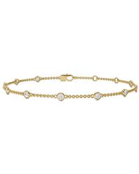 Lab Grown Diamonds - 14K 1.00 Ct. Tw. Lab-Grown Diamond Bracelet - Lyst