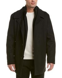 Ike Behar Mens Oxford Dress Wool Jacket