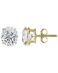 Diana M. Jewels - Diana M. Fine Jewelry 14K 9.00 Ct. Tw. Lab-Grown Diamond Studs - Lyst