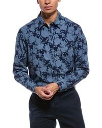 Report Collection - 4-Way Printed Woven Sport Shirt - Lyst