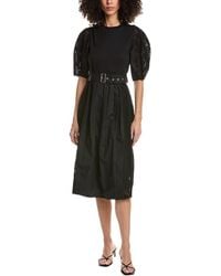 3.1 Phillip Lim - Bonded Lace Puff Sleeve T-Shirt - Lyst