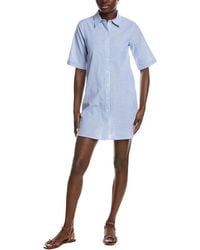 Garrie B - Shirtdress Mini Dress - Lyst