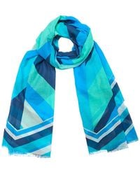 Saachi - Marine Printed Scarf - Lyst