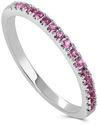 Sabrina Designs - 14k 0.35 Ct. Tw. Diamond & Sapphire Ring - Lyst