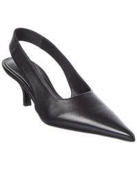 TOTEME - Classic Leather Slingback Pump - Lyst