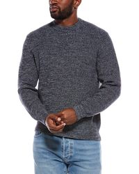 Madewell - Marled Shaker Stitch Crewneck Sweater - Lyst