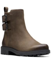 Clarks - Orinoco2 Bay Leather Bootie - Lyst