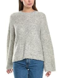 Vince Camuto - Wide Mock Neck Wool-Blend Sweater - Lyst