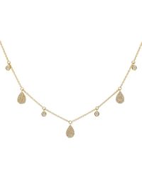 Diana M. Jewels Fine Jewellery 14k 0.22 Ct. Tw. Diamond Necklace - Metallic