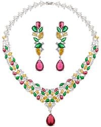 Eye Candy LA - Luxe Collection Cz Kate Necklace & Earrings Set - Lyst