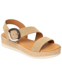 Menina Step - Liena Leather Espadrille - Lyst