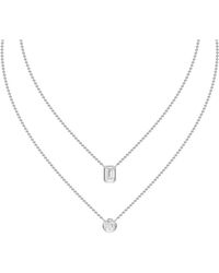 Lab Grown Diamonds - 14K 2.55 Ct. Tw. Lab-Grown Diamond Necklace - Lyst