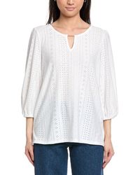 Jones New York - 3/4-Sleeve Tunic - Lyst