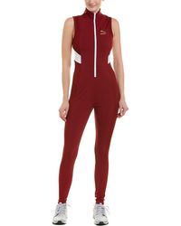 puma jumpsuit red