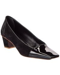 Roger Vivier - Suede & Patent Pump - Lyst