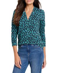NIC+ZOE - Petite Pebble Blues Top - Lyst