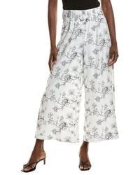 Vince Camuto - Cropped Wide Leg Pant - Lyst