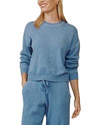 Bella Dahl - Cashmere & Wool-Blend Crew Neck Sweater - Lyst