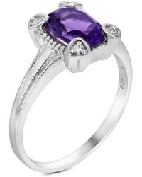Amairah - 1.20 Ct. Tw. Amethyst Cz Ring - Lyst