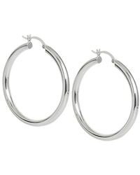 Savvy Cie - Plated Chubby Hoops - Lyst