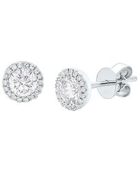Diana M. Jewels - Fine Jewelry 14k 0.90 Ct. Tw. Diamond Studs - Lyst