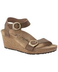 Birkenstock - Soley Ring-Buckle Leather Sandal - Lyst