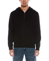 Vince - Modern Full Zip Wool-Blend Hoodie - Lyst
