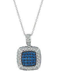 Le Vian - Le Vian Blueberry Sapphire 14k 1.06 Ct. Tw. Diamond & Sapphire Pendant Necklace - Lyst