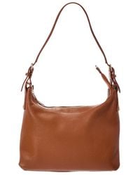 Italian Leather - Shoulder Bag Leather Top Handle Bag - Lyst