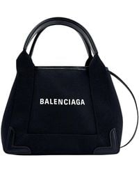 Balenciaga - Canvas Cabas Xs Tote (Authentic Pre-Loved) - Lyst