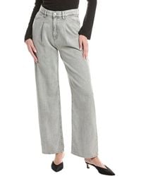 DL1961 - Casie Light Storm Cloud Relaxed Wide Leg Jean - Lyst
