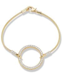 Reiss - 14K 0.78 Ct. Tw. Diamond Mesh Bracelet - Lyst