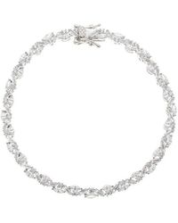 Genevive Jewelry - Cz Statement Bracelet - Lyst