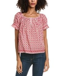 Max Studio - Puff Sleeve Blouse - Lyst