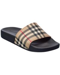 Burberry Flat sandals for Women | Christmas Sale up to 43% off | Lyst