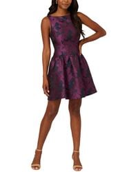 Adrianna Papell - Sleeveless Mini Dress - Lyst