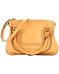 Chloé - Leather Marcie Satchel Medium (Authentic Pre-Loved) - Lyst