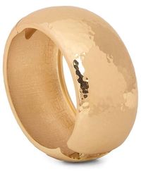 Saachi - Hammered Cuff Bracelet - Lyst
