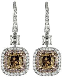 Diana M. Jewels - Fine Jewelry 18K 4.9 Ct. Tw. Diamond Earrings - Lyst