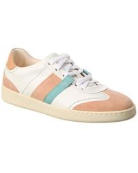 Ferragamo - Garda Low Leather Sneaker - Lyst