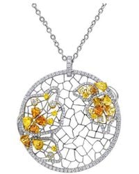 Diana M. Jewels - Fine Jewelry 18k 5.59 Ct. Tw. Diamond Necklace - Lyst