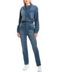 frame denim jumpsuit